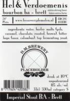 Brouwerij De Molen, Hel & Verdoemenis Imperial Stout BA - Brett