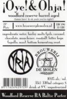Brouwerij De Molen, ¡Oye! & Ohja! Woodford Reserve BA Baltic Porter