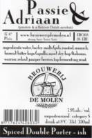 Brouwerij De Molen, Passie & Adriaan Spiced Double Porter-ish