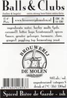 Brouwerij De Molen, Balls & Clubs Spiced Biere de Garde-ish