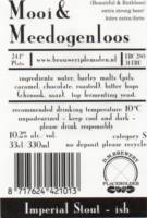 Brouwerij De Molen, Mooi & Meedogenloos Imperial Stout-ish