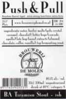 Brouwerij De Molen, Push & Pull BA Tiramisu Stout-ish