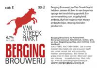 Berging Brouwerij, Van Streek Markt