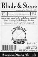 Brouwerij De Molen, Blade & Stone American Strong Ale-ish