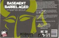 Hilldevils Beers, Basement Barrel Aged Imperial Stout