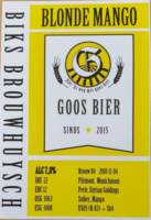 Amateurs, Goos Bier Blonde Mango