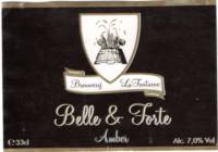 Brouwerij La Fontaine, Belle & Forte Amber