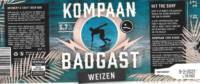 Kompaan Dutch Craft Beer Company, Badgast Weizen Kompaan Dutch Craft Beer Company, Badgast Weizen