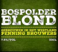 Bospolder Brouwerij, Blond