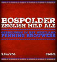Bospolder Brouwerij, English Mild Ale
