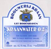 Brouwerij Kraan (Bodegraven), Kraanwater 0.2