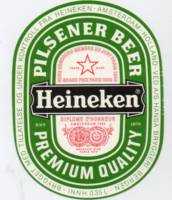 Licentiebrouwsels , Heineken Pilsener Beer