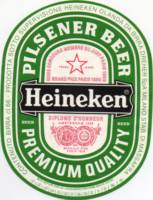 Licentiebrouwsels , Heineken Pilsener Beer Premium Quality