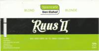 Berging Brouwerij, Ruus II Blond bier