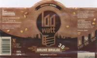 100 Watt Brewery, Brune Brulee 3.0 Boekweit Dubbel