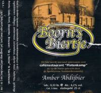 Stadsbierbrouwerij Apeldoorn, Boorn's Biertje Amber Abdijbier