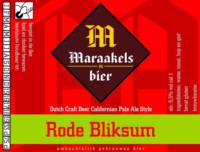 Brouwerij Maraakelsbier, Rode Bliksem