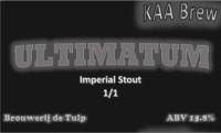 Amateurs, Ultimatum Imperial Stout