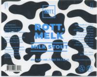 ROTT. Brouwers, Rott. Melk Milk Stout