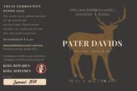 Amateurs, Pater Davids Donker Abdijbier