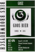 Amateurs, Goos Bier Gose