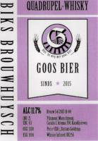 Amateurs, Goos Bier Quadrupel - Whisky