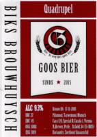 Amateurs, Goos Bier Quadrupel