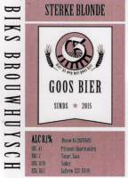 Amateurs, Goos Bier Sterke Blonde