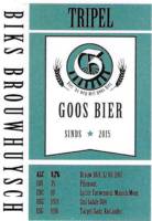 Amateurs, Goos Bier Tripel