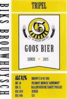 Amateurs, Goos Bier Tripel