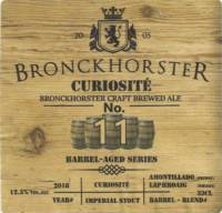 Bronckhorster Brewing Company , Curiosité Imperial Stout