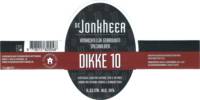 Stadsbrouwerij Wittenburg, De Jonkheer Dikke 10