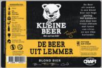 Kleine Beer Brouwerij, De Beer Uit Lemmer Blond Bier