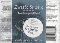 Berghoeve Brouwerij, Zwarte Snorre Twents Imperial Stout