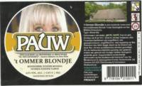 Bierbrouwerij De Pauw (Ommen), 't Ommer Blondje