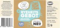 Project Neo, Ryeheits Gebot Project Neo, Ryeheits Gebot