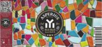 Asperius Beer, Mish Mash Mosaic Smash IPA Asperius Beer, Mish Mash Mosaic Smash IPA
