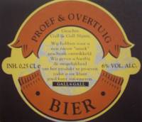 Buitenlandse bieren voor Nederlandse markt (etiket Nederlandse plaatsnaam), Proef & Overtuig Bier