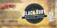 Ambrass Bierbrouwerij, Black Ruby Espresso Stout