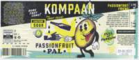 Kompaan Dutch Craft Beer Company, Passionfruit Pal Kompaan Dutch Craft Beer Company, Passionfruit Pal