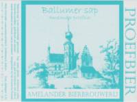 Amelander Bierbrouwerij, Ballumer Sap Proefbier