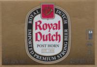 United Dutch Breweries, Royal Dutch Post Horn Imported Premium Strong Beer
