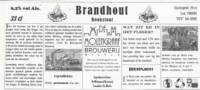 De Molengraaf Brouwerij, Brandhout Rookstout