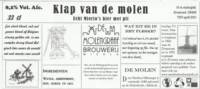 De Molengraaf Brouwerij, Klap Van De Molen