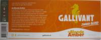 Gallivant Brewery, De Blonde Amber Zwaar Blond Gallivant Brewery, De Blonde Amber Zwaar Blond