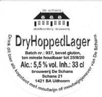Bierbrouwerij De Schans, Dry Hopped Lager Bierbrouwerij De Schans, Dry Hopped Lager