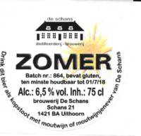 Bierbrouwerij De Schans, Zomer Bierbrouwerij De Schans, Zomer