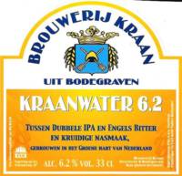 Brouwerij Kraan (Bodegraven), Kraanwater 6.2