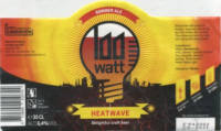 100 Watt Brewery, Heatwave Summer Ale