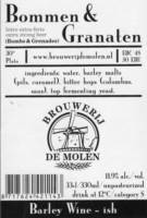 Brouwerij De Molen, Bommen & Granaten Barley Wine-ish